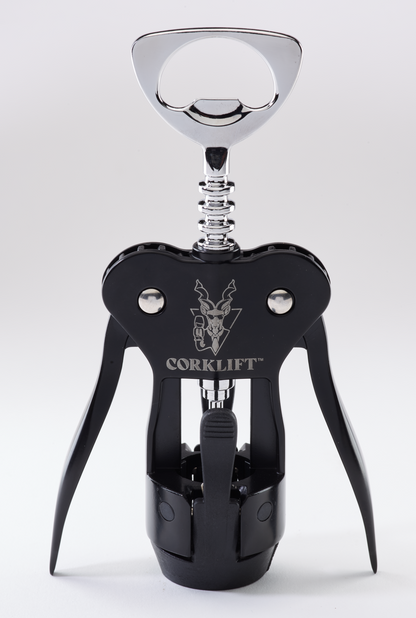 CorkLift™ Wine Opener Shown Standing Upright