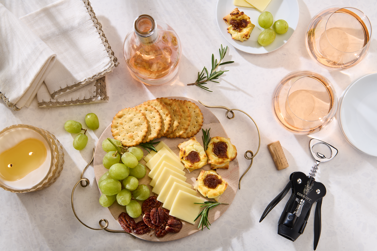 CorkLift™ Wine Opener Ready for Entertaining